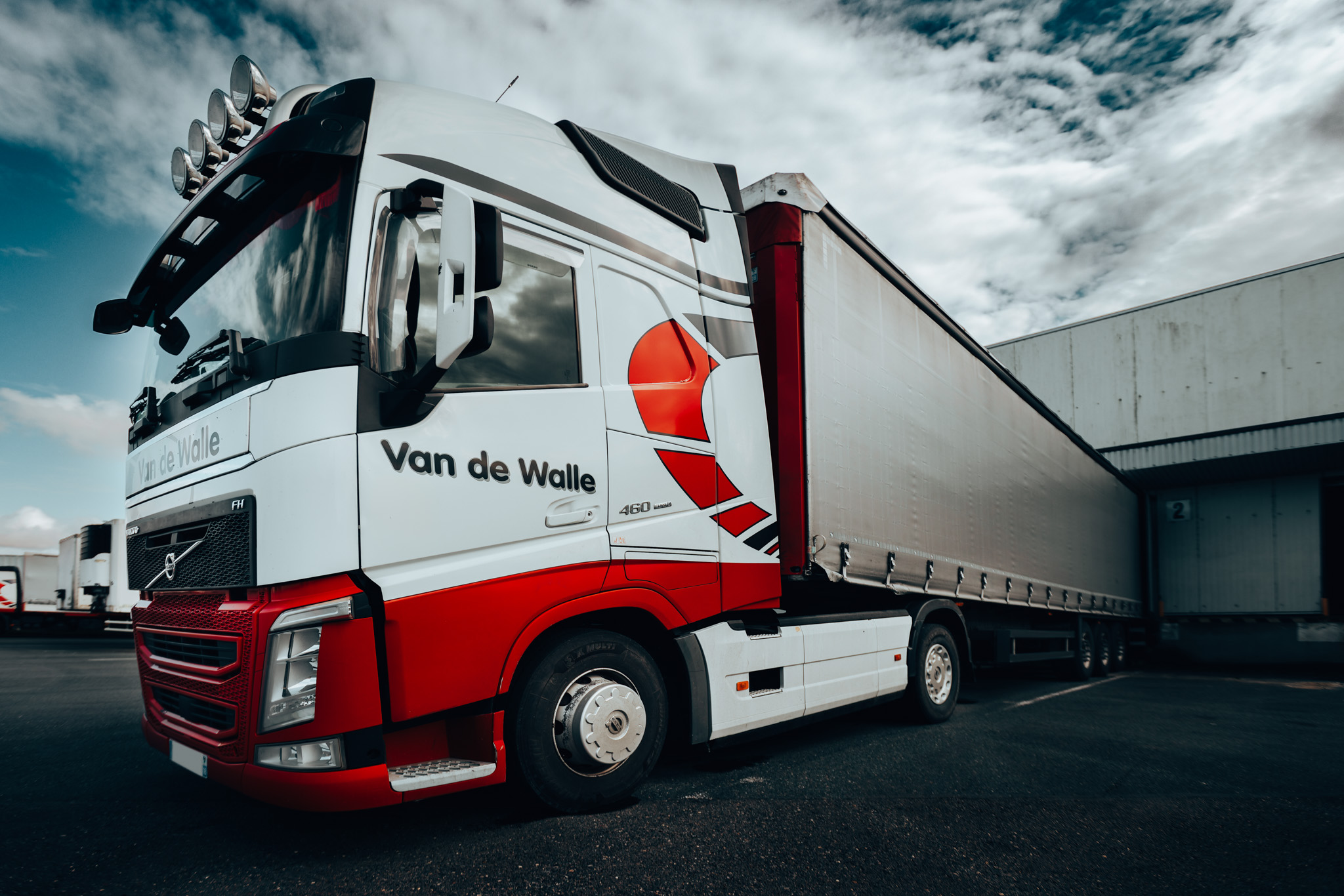 Lien site web Transports Van de Walle